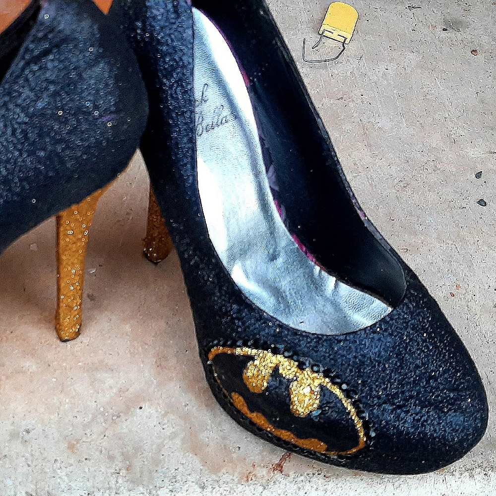 Custom batman heels